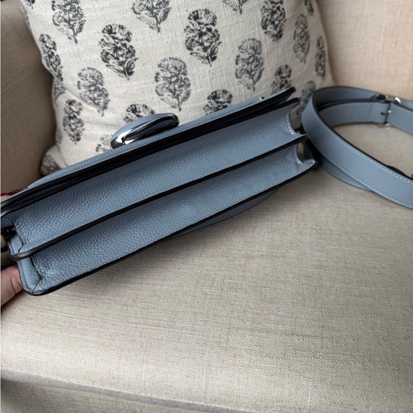 COACH TABBY SHOULDER BAG 26 In  POWDER BLUE, WITH DUST BAG AND SHOPPING BAG - Picture 5 of 6